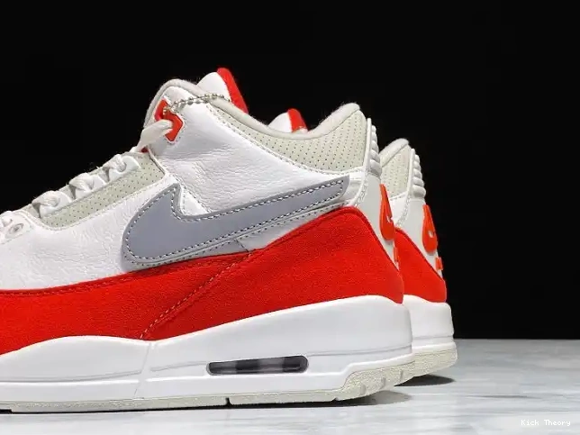 Kick Theory Air CJ0939-100 Red University Retro Jordan 3 White Tinker 0620